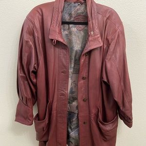 Rollo club leather jacket, size M